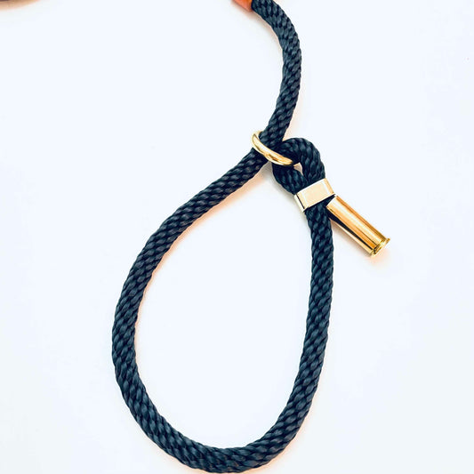 Retrieverkoppel - Svart - 130 cm