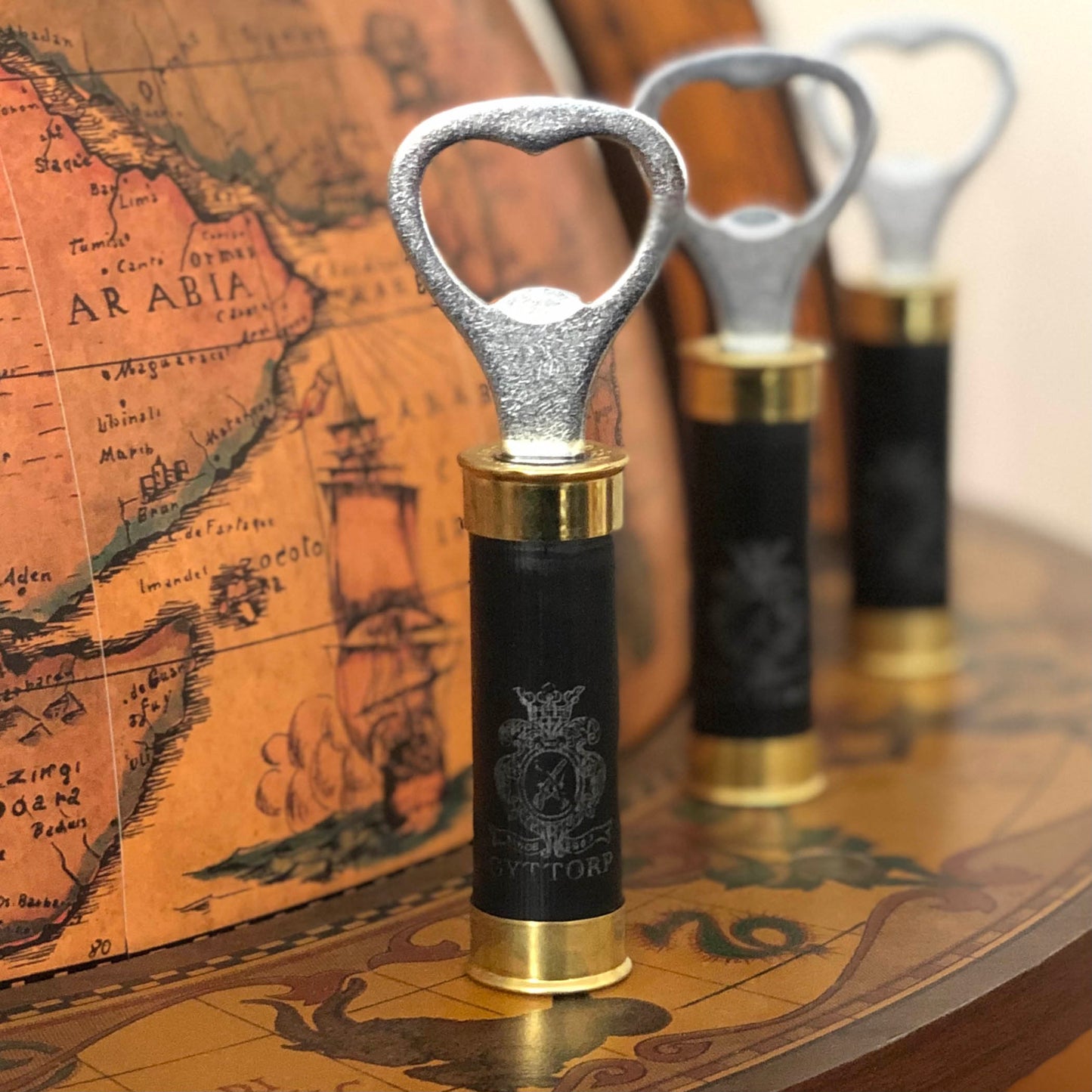 Flasköppnare hagelpatron