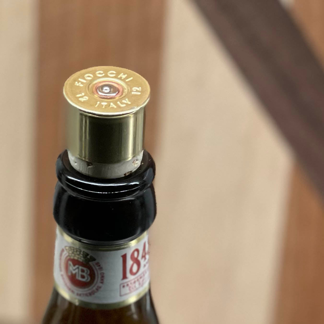 Flaskkork av hagelhylsa kal. 12