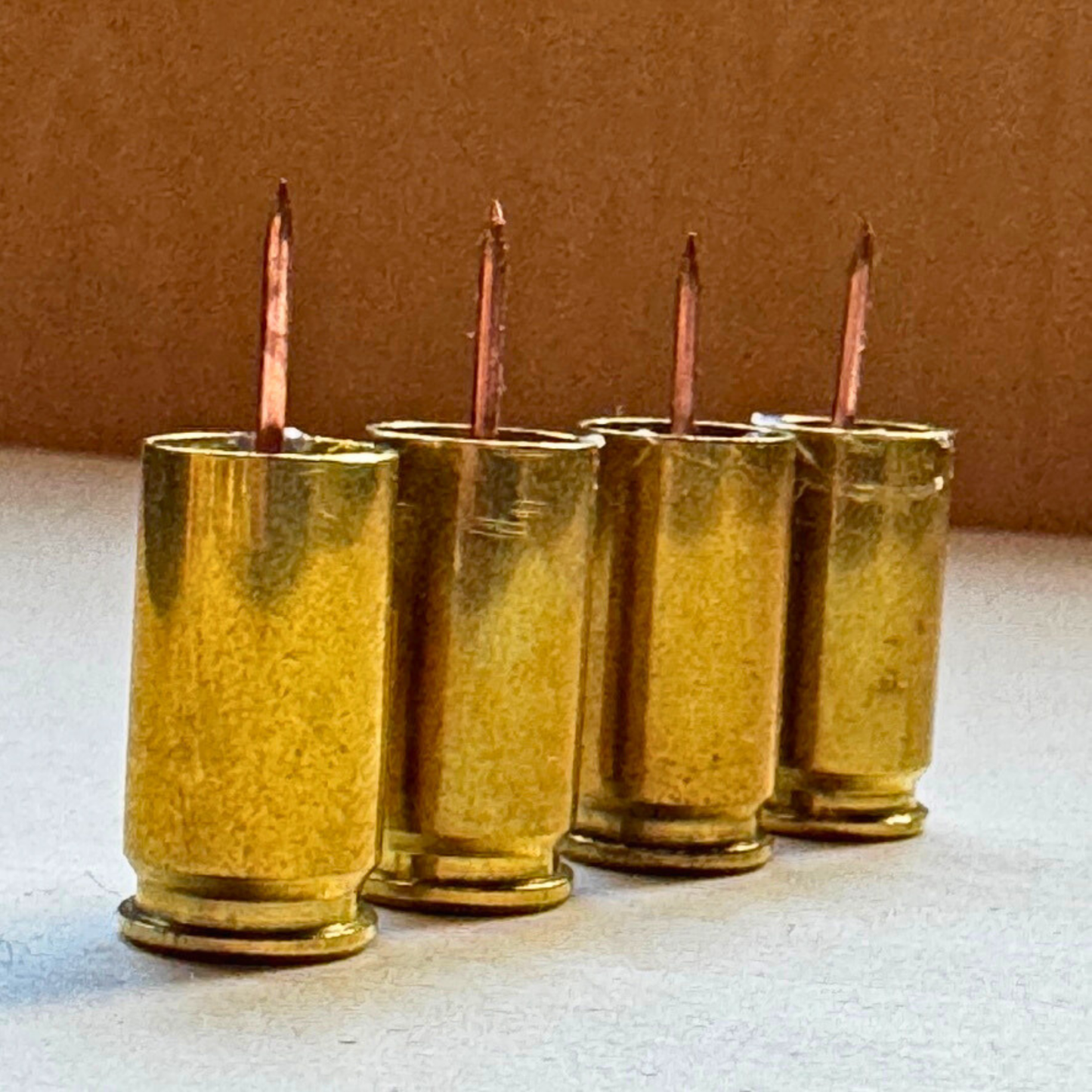 Nålar anslagstavla 9mm mässingshylsor