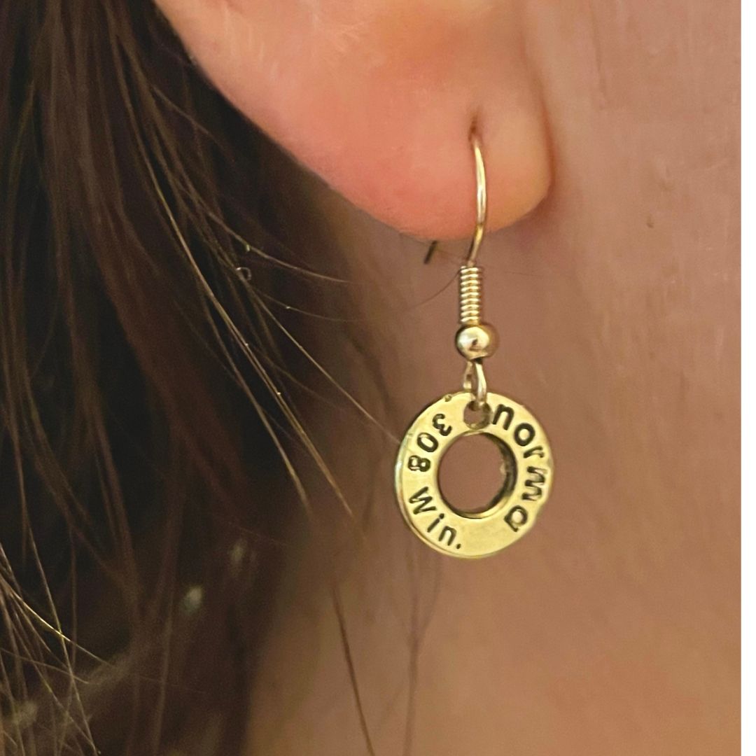 Örhänget Cecilia med fransk öronkrok