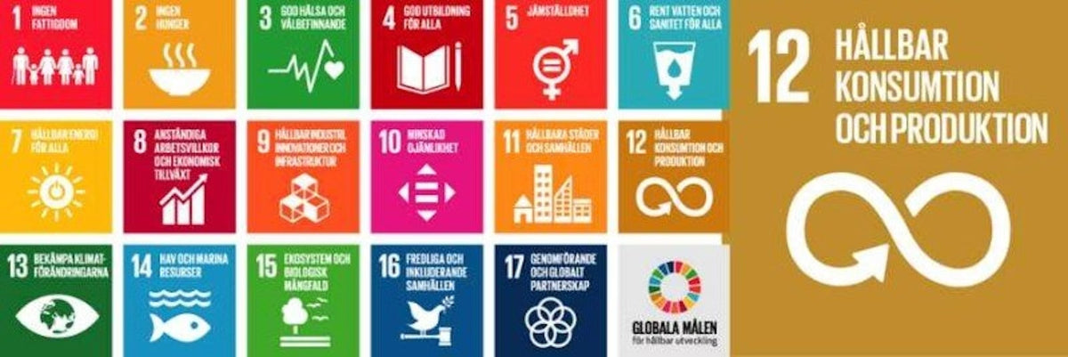 Vi vill bidra till hållbar konsumtion & produktion