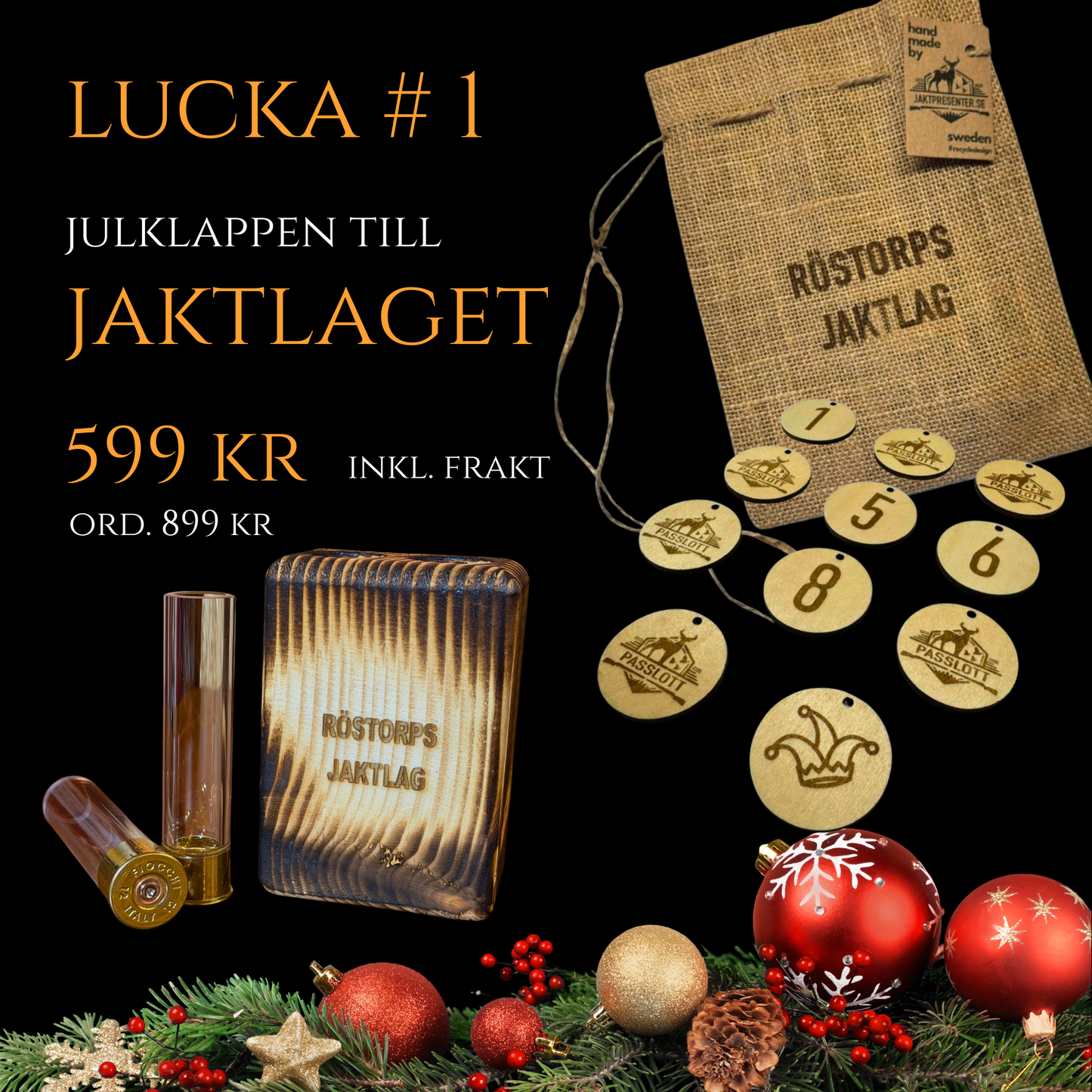 1:a dec - Julklapp till Jaktlaget