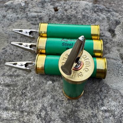 Duktyngder av återbrukad kal. 12 – håll duken på plats med jaktkänsla