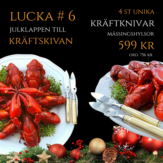 6:e dec - Julklapp för Kräftskivan