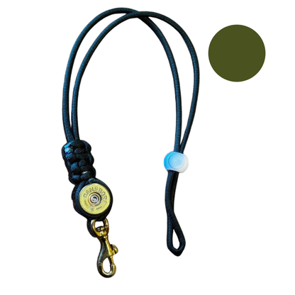 Band till visselpipa med återbruksdesign av kal. 12 - Mörkgrön