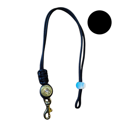 Band till visselpipa med återbruksdesign av kal. 12 - Svart