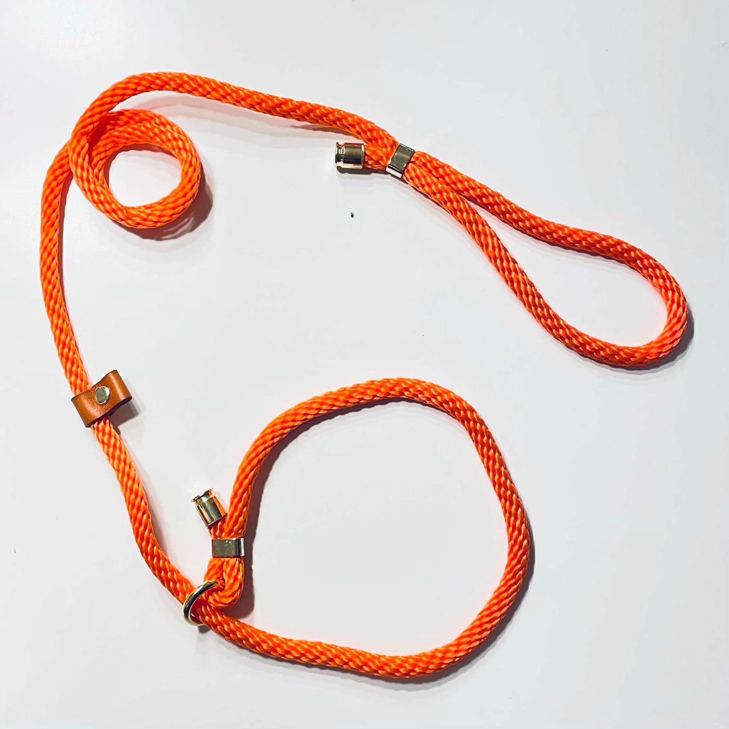 Retrieverkoppel - Orange - 130 cm