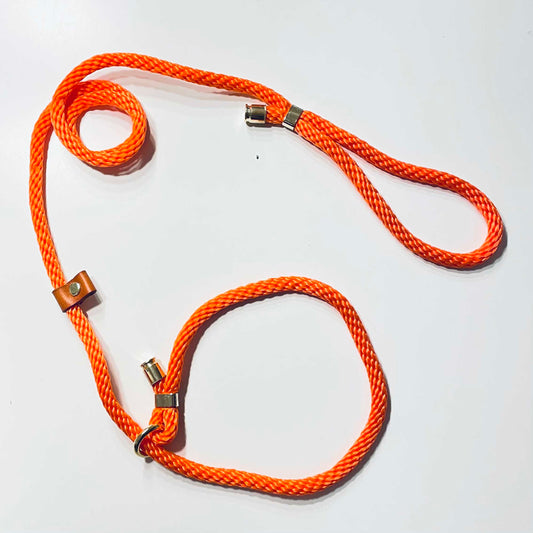 Retrieverkoppel - Orange - 130 cm