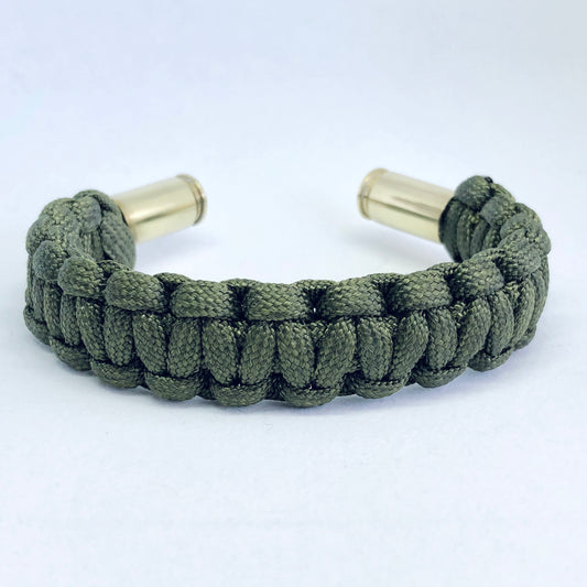 Handgjorda Paracord Armband - Grön
