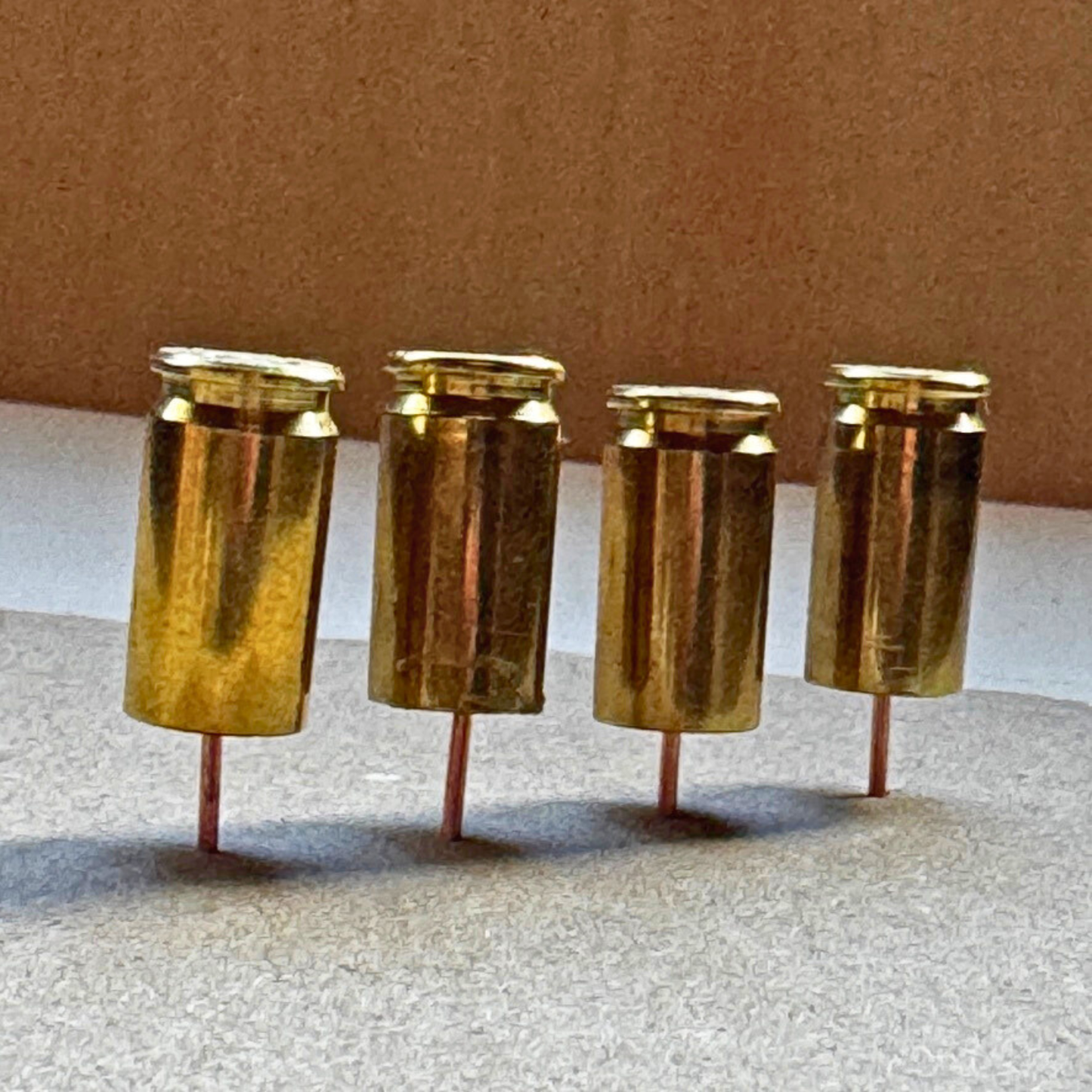 Nålar anslagstavla 9mm mässingshylsor