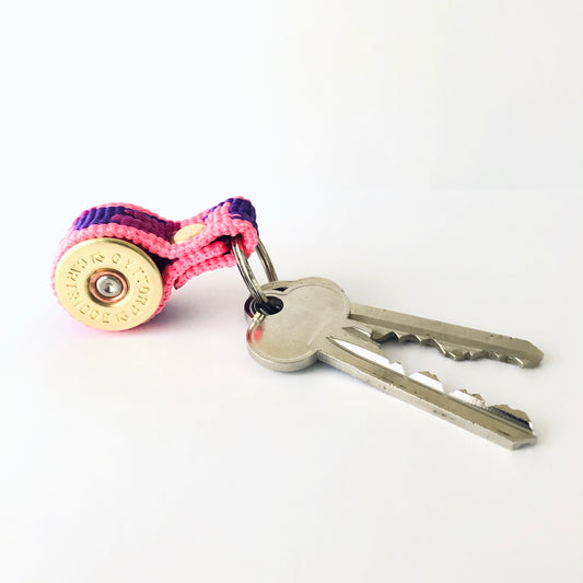 Nyckelring Kaliber 12 - Rosa Kamouflageband