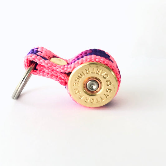 Nyckelring Kaliber 12 - Rosa Kamouflageband