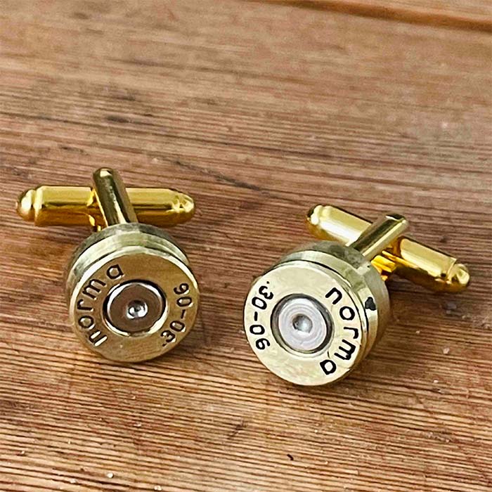 Manschettknappar av kulhylsor