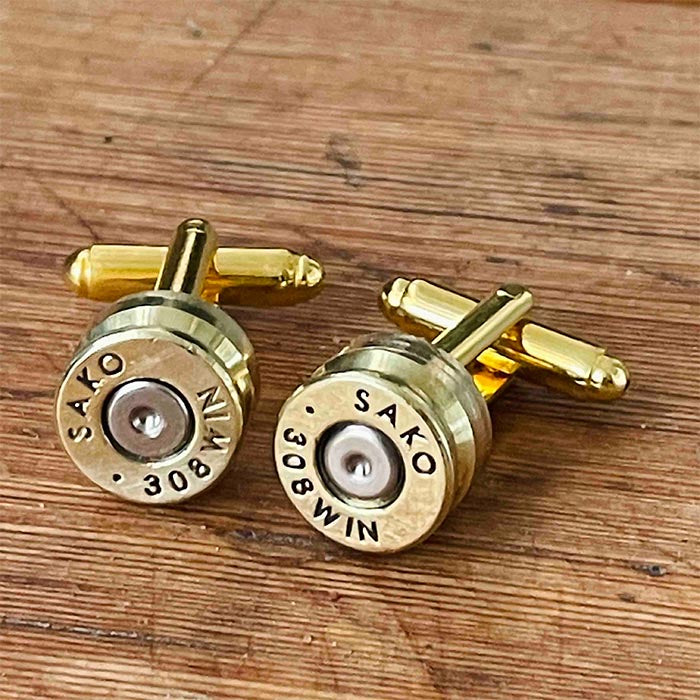 Manschettknappar av kulhylsor